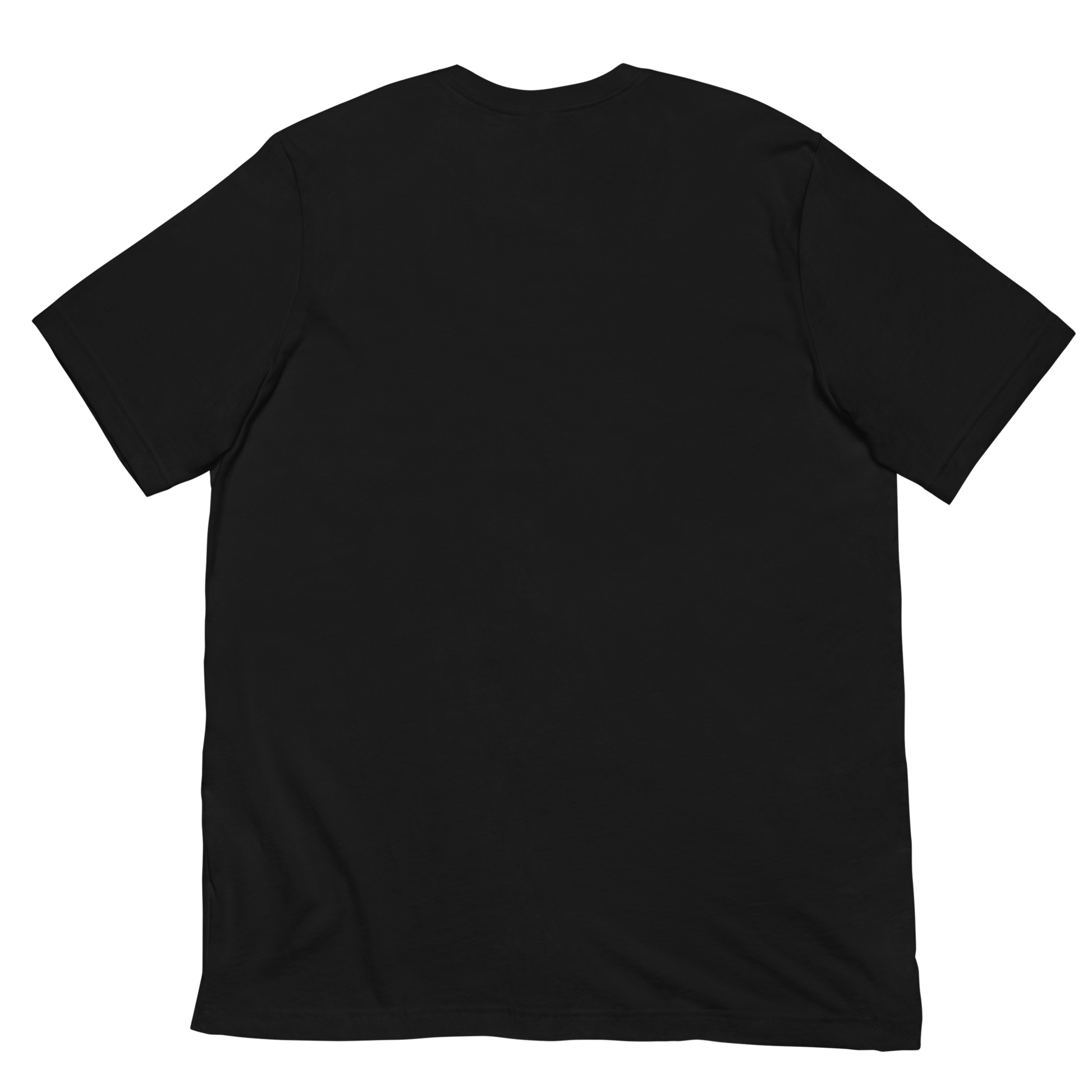 Back view of Fuck Off black t-shirt